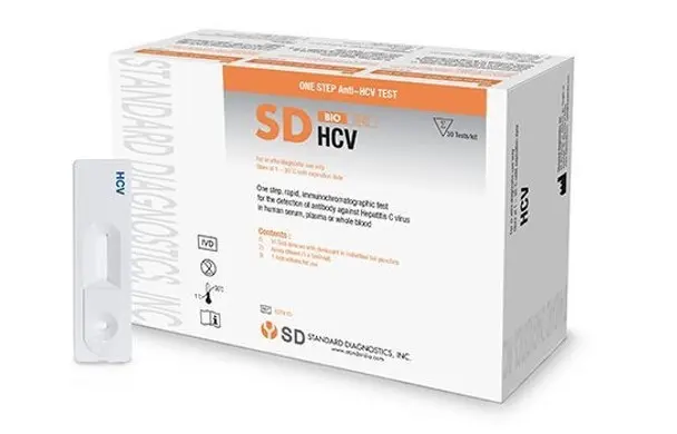 SD Bioline HCV  duluent, acpp, lancets and swabs, 25 device